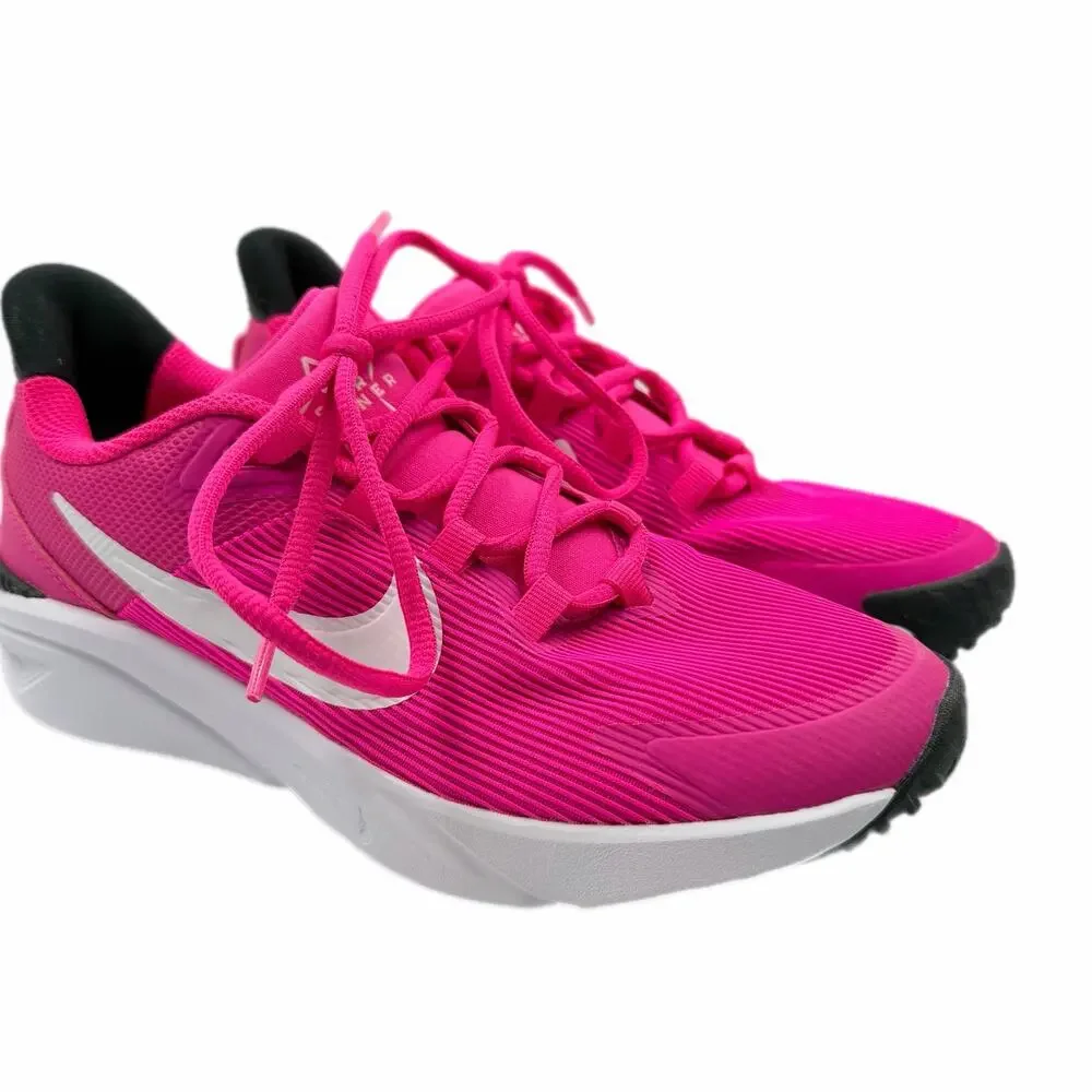 Nike 4.5 Youth Star Runner 04 Magenta Hot Pink Athletic Running Tennis Shoes